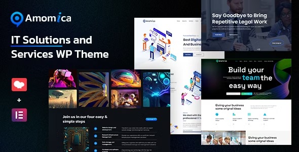 Anomica - IT Solutions and Services WordPress Theme + RTL
